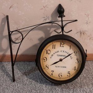 Train Station Wall Clock